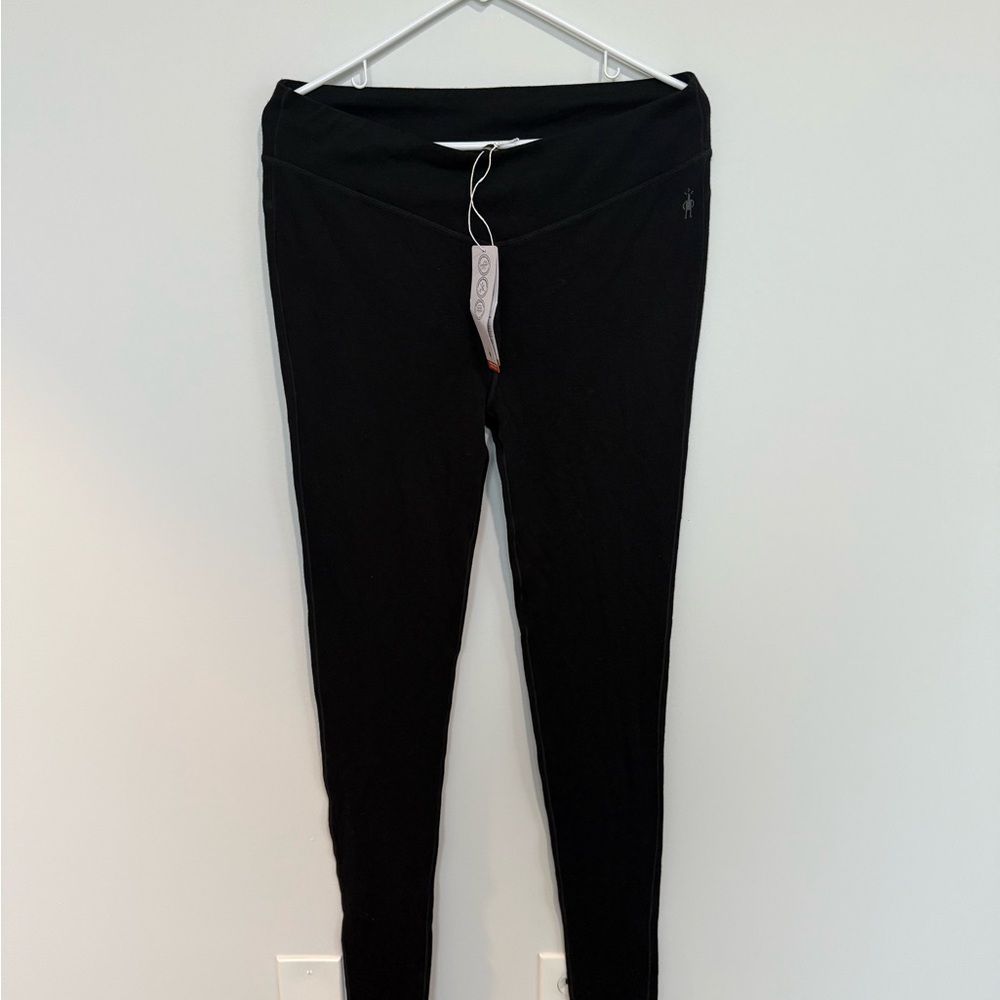 Smartwool Black Wool Leggings